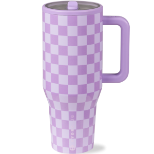 Lavender Checkers