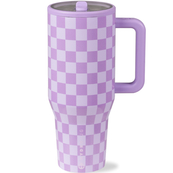 Lavender Checkers